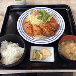 福寿亭 - ミンチカツ定食