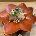 日本料理 滴水 - 伊勢海老昆布〆