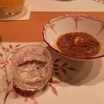 稲荷町髙はし - 塩辛には大吟醸