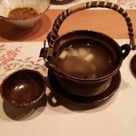 稲荷町髙はし - すっぽんの土瓶蒸し