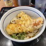 おにやんま - 冷「並」とり天ちくわ天ぶっかけ