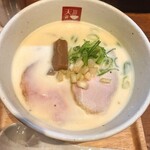 麺処 天川 - 鶏豚パイチンタンらあめん しお