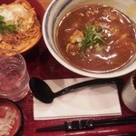 杵屋 - カレーうどんとカツ丼セット1,008円（税込）