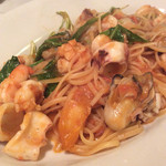 TRATTORIA AL SODO  - 魚介のリングイネ