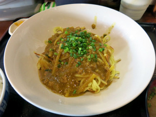 Torito Shouchuu Yurikago - もちもち太麺に挽き肉主体のカレー餡