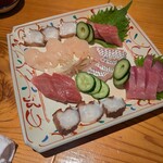 ぼんぼん亭 - 刺身盛り合わせ