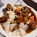 清香園 - 黒酢酢豚