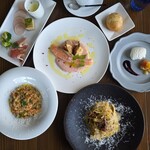 cucina caz - ランチコース￥３５００