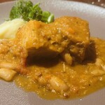 トラットリア・ラ・カパンナ - 豚肉と白豆のトスカーナ風煮込み