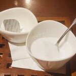 トラットリア・ラ・カパンナ - ミルク、シュガー