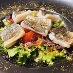 トラットリア・ラ・カパンナ - 太刀魚の炙りサラダ