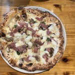 ピッツァ ディ センプレ - フンギ　エ　プロシュートコット