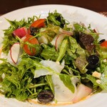 トラットリア・ラ・カパンナ - 生ダコとルッコラのサラダ