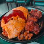 ラッキーピエロ マリーナ末広店 - チャイニーズチキンオムライス