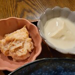 魚とめし かねむ食堂 - ｢明太ポテサラ&朧?!豆腐｣！