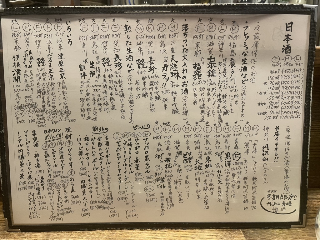 にほん 酒 と 肴 酔 音