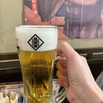 筑前屋 - 生ビールハッピーアワーで280円