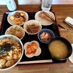 カタヤマ - 親子丼ランチ定食