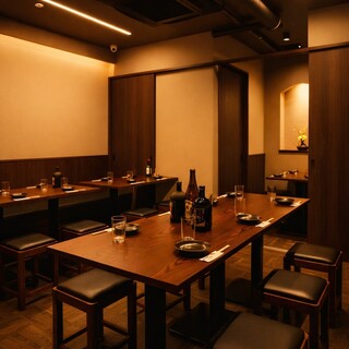 《フロアごとに個室・カラオケ席を完備◎上質な大人空間♪》