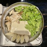 大金星 船橋店 - 湯豆腐一人前　春菊増し