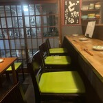 にほん酒と肴 酔音 - カウンター席