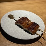 炭火串焼 鶏魚 - 