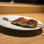 炭火串焼 鶏魚 - 