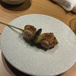 炭火串焼 鶏魚 - 