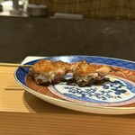 炭火串焼 鶏魚 - 