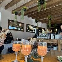 やさいの王様 用賀店 - 予約をするとスムージー(人参、バナナ、りんご)がプレゼント！喉がカラカラだったのでめっちゃ美味しかった