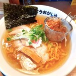 鮨とラーメン うおがしや 野毛 - 追い鰹ラーメン