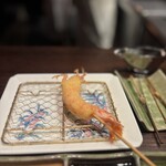 北新地　串かつ凡 - 海老