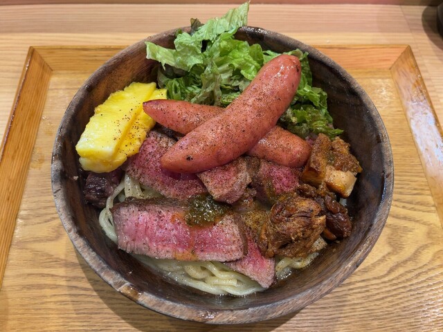 カレーラーメン　SLP WORKS TR SV TW 105H-カスタム 上越酒かすラーメン第六章 紹介① あごすけ／王華飯店／たんぽぽ