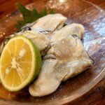 酒ト飯 ヤマダ - 牡蠣ゆず塩