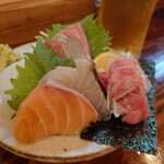 酒ト飯 ヤマダ - お造り盛合せ