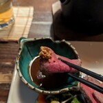 茨城地產地消之店 鮟鱇鍋×常陸牛 Mondokoro 勝田站東口店 - 常陸牛のローストビーフ