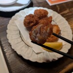 茨城地產地消之店 鮟鱇鍋×常陸牛 Mondokoro 勝田站東口店 - あんこうの唐揚げ