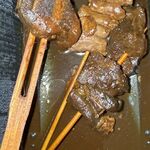 昔の矢場とん - おでん3種,昔の矢場とん,名古屋駅1番線(TMGP撮影)