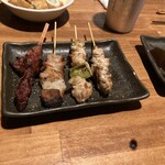 Yakitori Gang Kouchi ten - 鳥串盛り合わせ