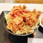 国産鶏料理 鳥八 ミッテン府中店 - 胡麻キムチの唐揚げ丼