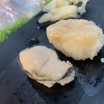 すしざんまい - 鮑、ほたて