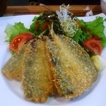 オーガニックカフェ　チャント - 鯵フライ定食