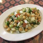 インド料理 パリワル - チャナサラダ(¥540)