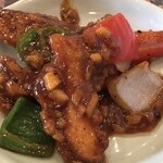 インド料理 パリワル - チリチキン(エビチリのような甘さは皆無です)