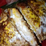 キッチンオリジン - ロースかつ丼、アップ