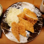 とんかつひなた - ウスかつ定食　1600円