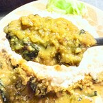 辛口飯屋 森元 - 牡蠣カレー