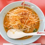 くるまやラーメン - 料理写真:ねぎ味噌ラーメン 1,100円