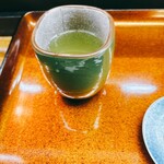 亀庄寿司 - お膳  お茶