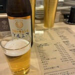 立ち飲み やみー - マルエフ中瓶¥400